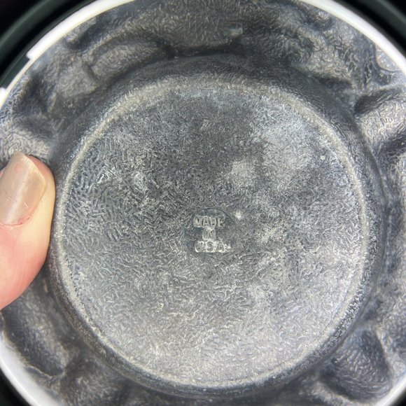 ASHTRAY VINTAGE METAL LIFE PRESERVER ASHTRAY MADE IN USA - Picture 3 of 3